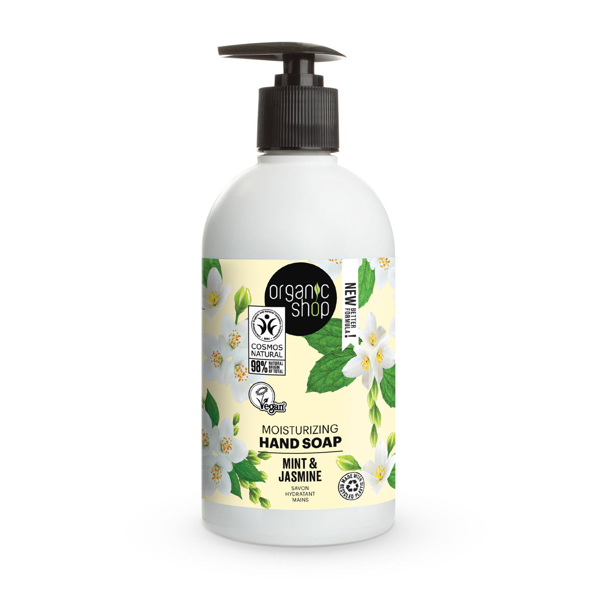 Organic Shop Jasmine Menthol Hand Soap 500 ml