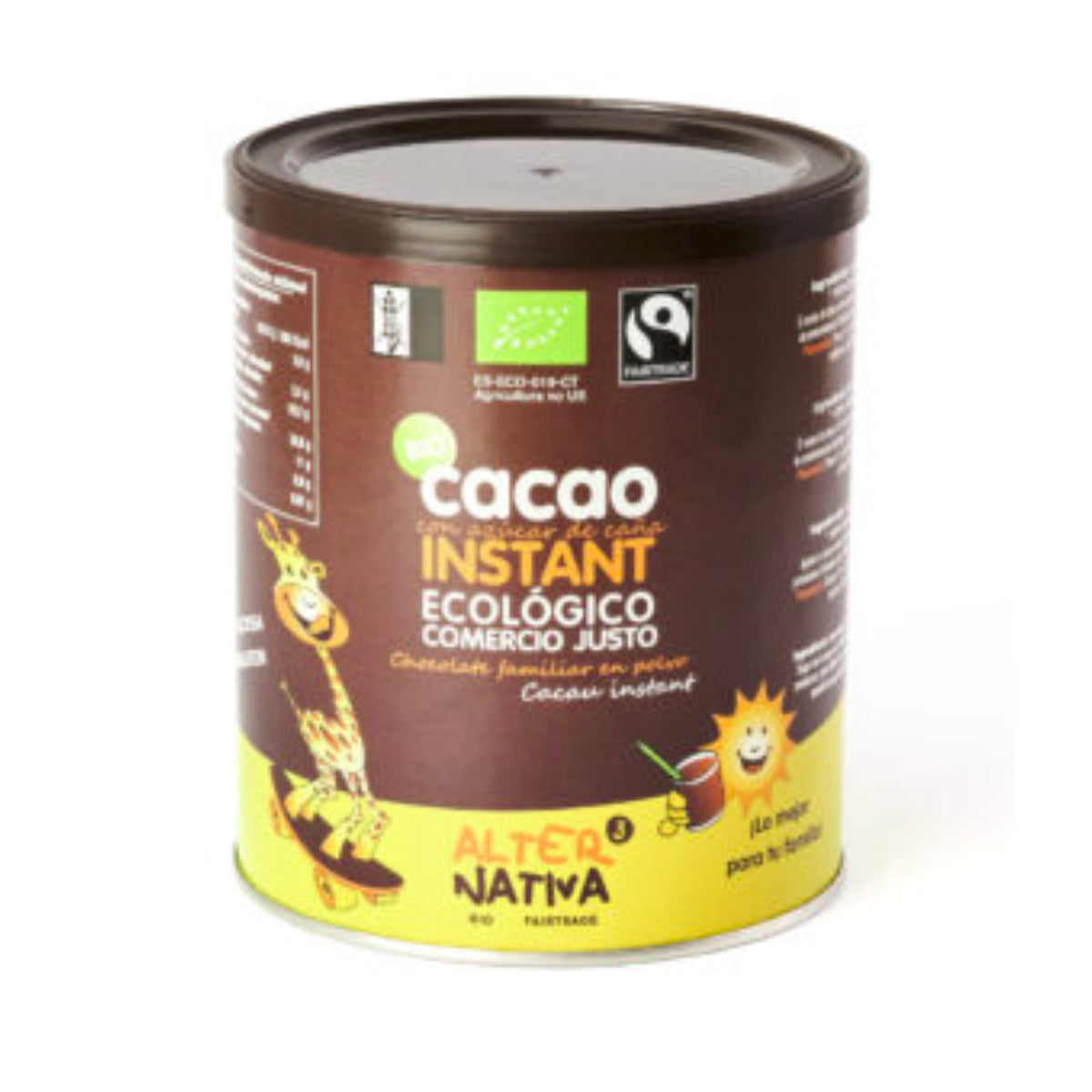 Potje biologische cacaopoeder FT Alternativa3 400 g