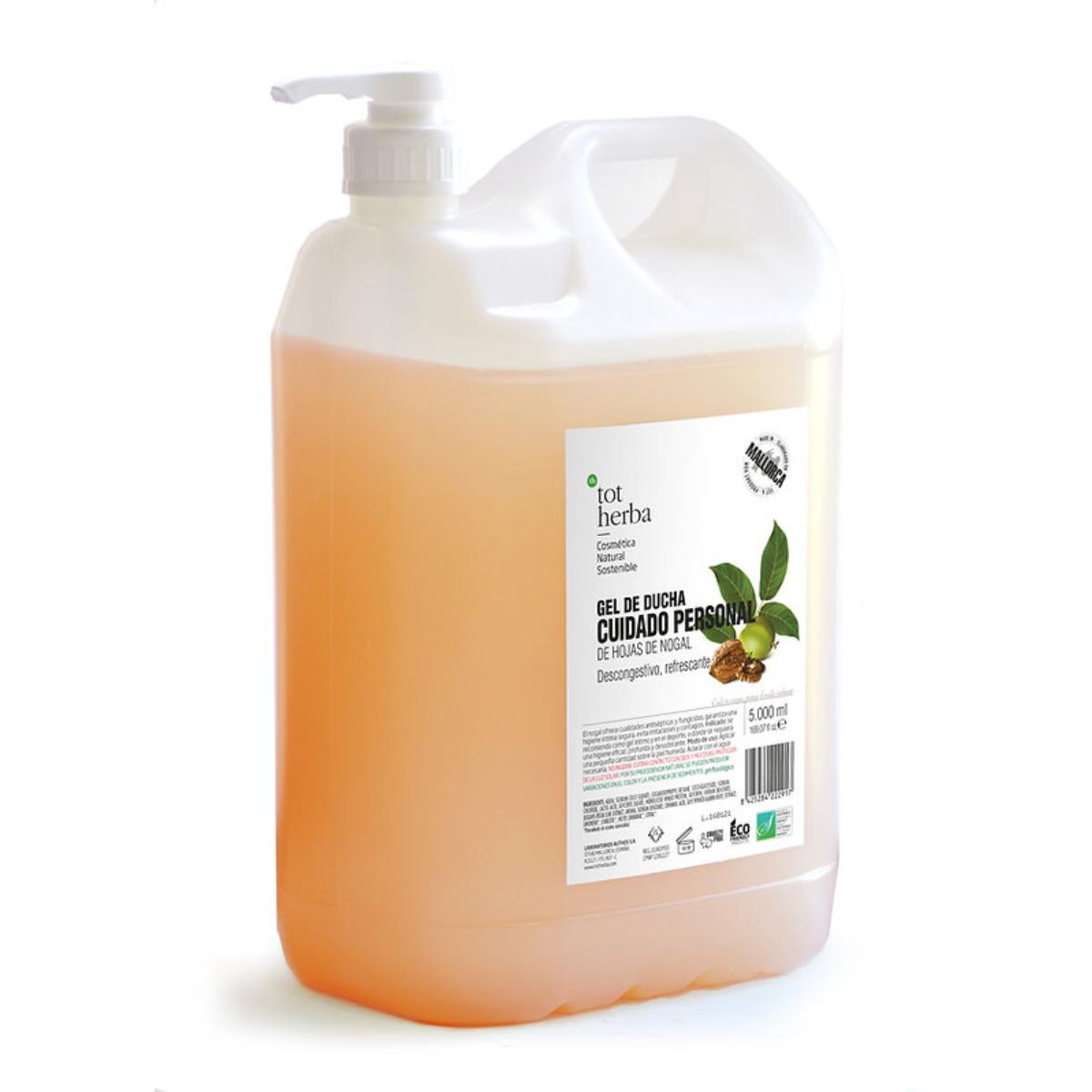 Duschgel für die Körperpflege mit Walnussblättern 5 Liter Tot Herba