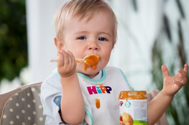 3-pack burkar med blandade frukter och ekologiska flingor +6 månader HiPP 190 g