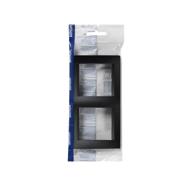 Simon 15 cornice 2 elementi Grafite