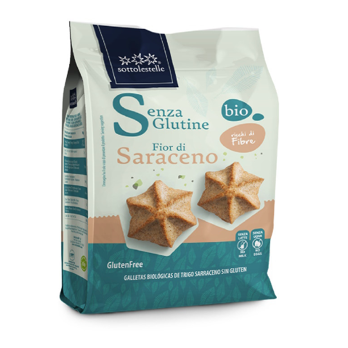 Glutenfria bovetekakor Sotto 250 g