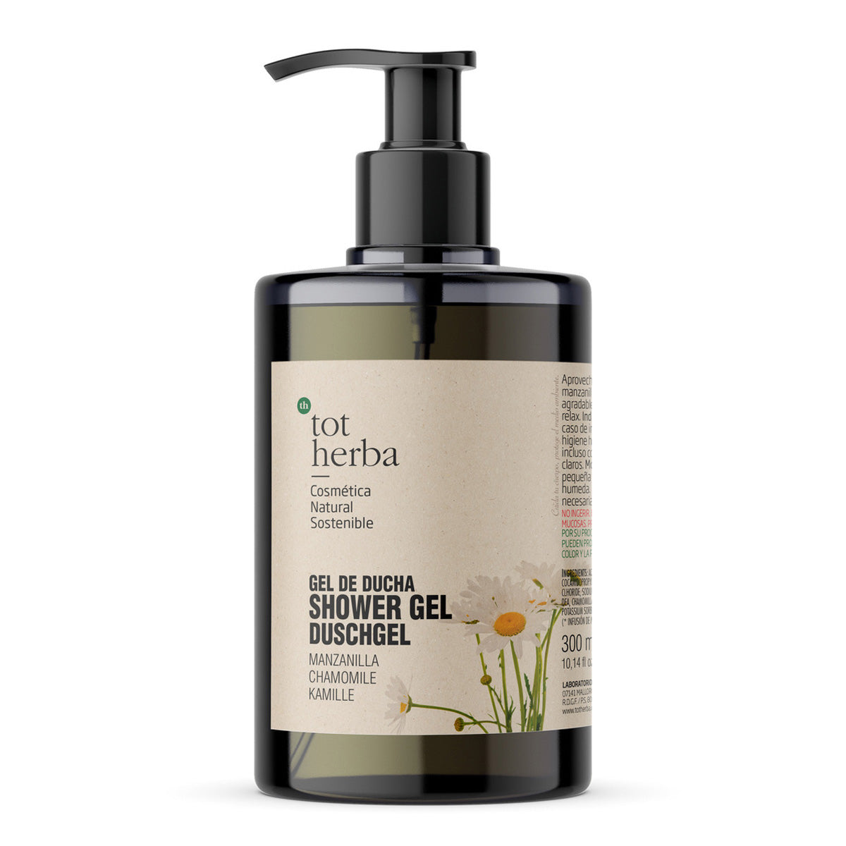 Gel doccia rilassante alla camomilla, Tot Herba, 300 ml