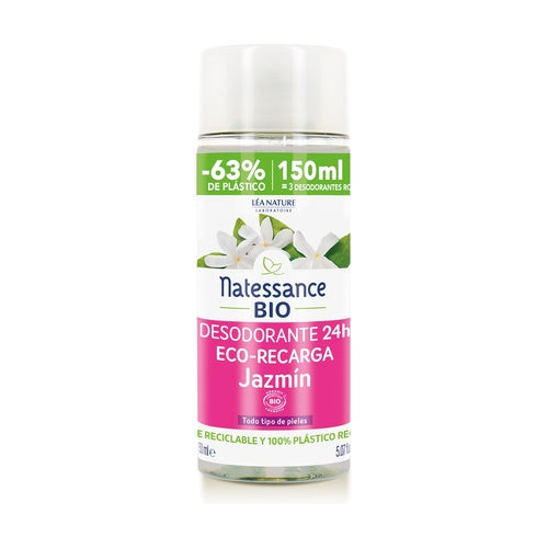 Eco - Nachfüllpackung Deodorant Jasmin Natessance 150 ml