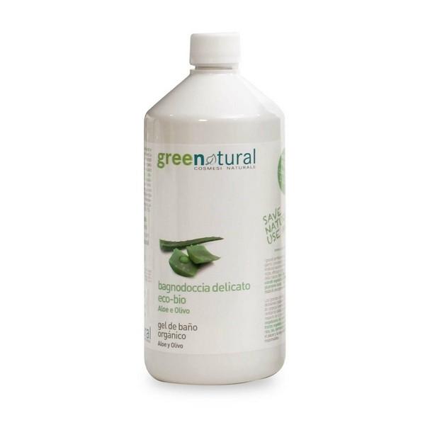 Greenatural Delicate Aloe Vera and Olive Oil Bath Gel 1 L
