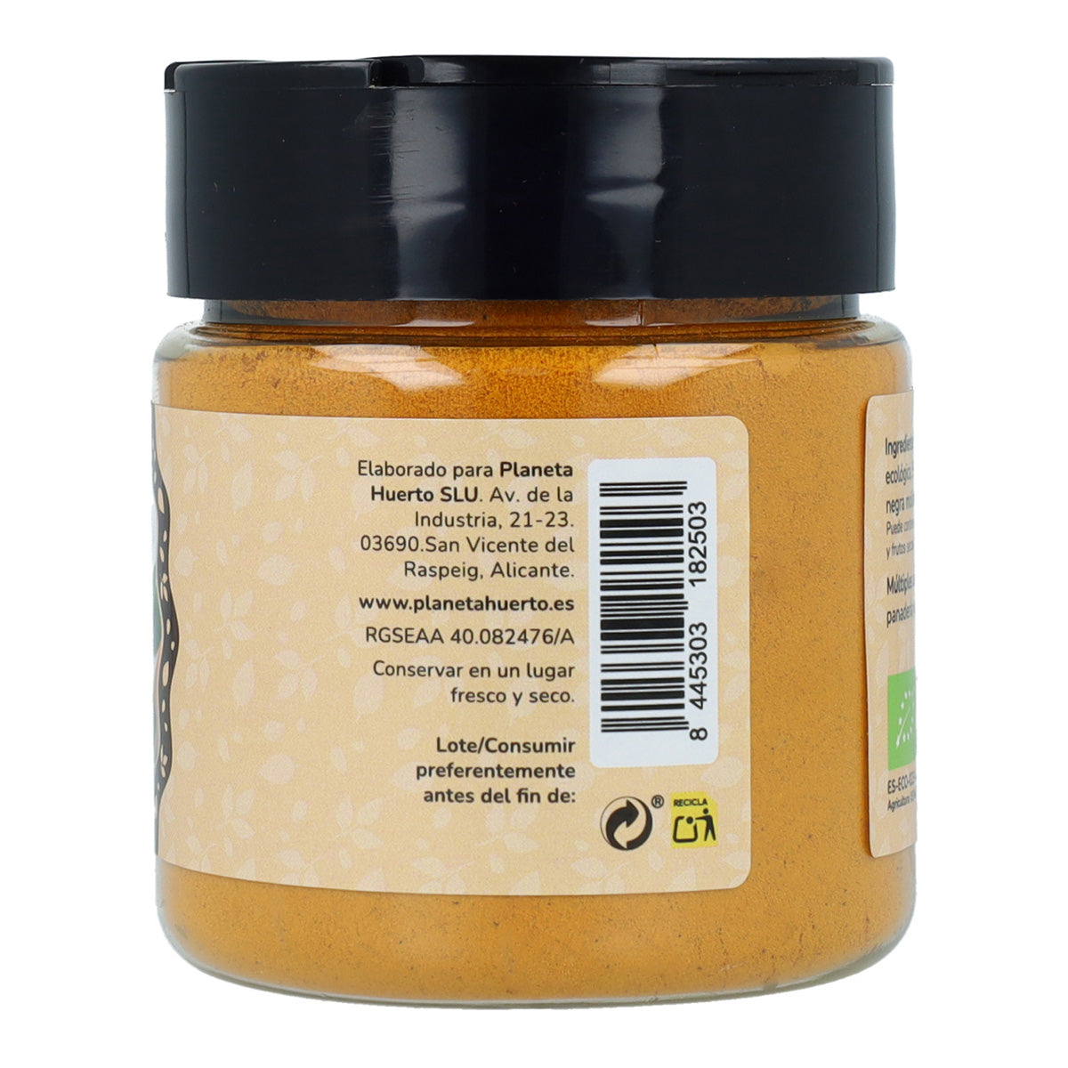 Kurkuma + Paprika Bio ECO Planeta Huerto 100g