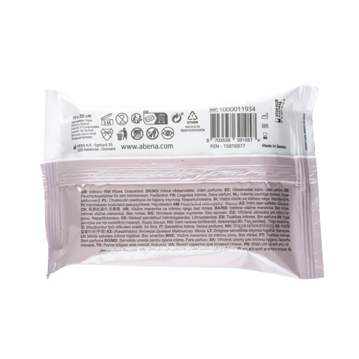 Intima våtservetter 20 st ABENA