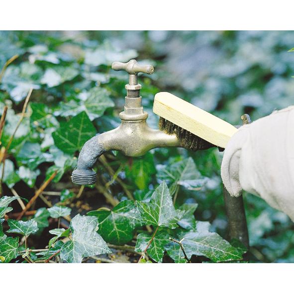 Cepillo metálico de mano latón 200 mm Wolfcraft 272500