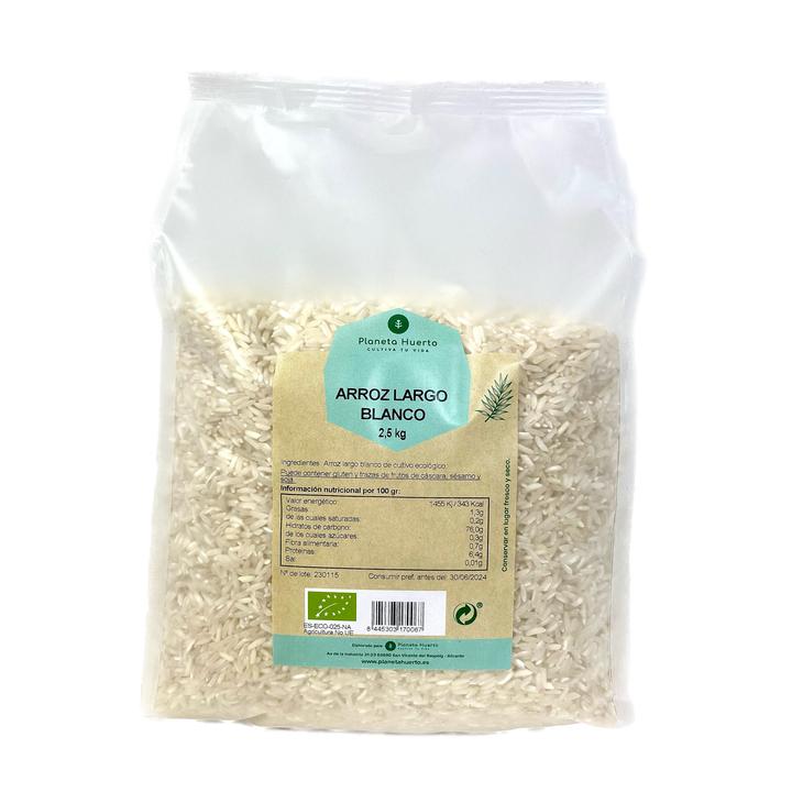 Riz blanc long ECO Planeta Huerto 2,5 kg