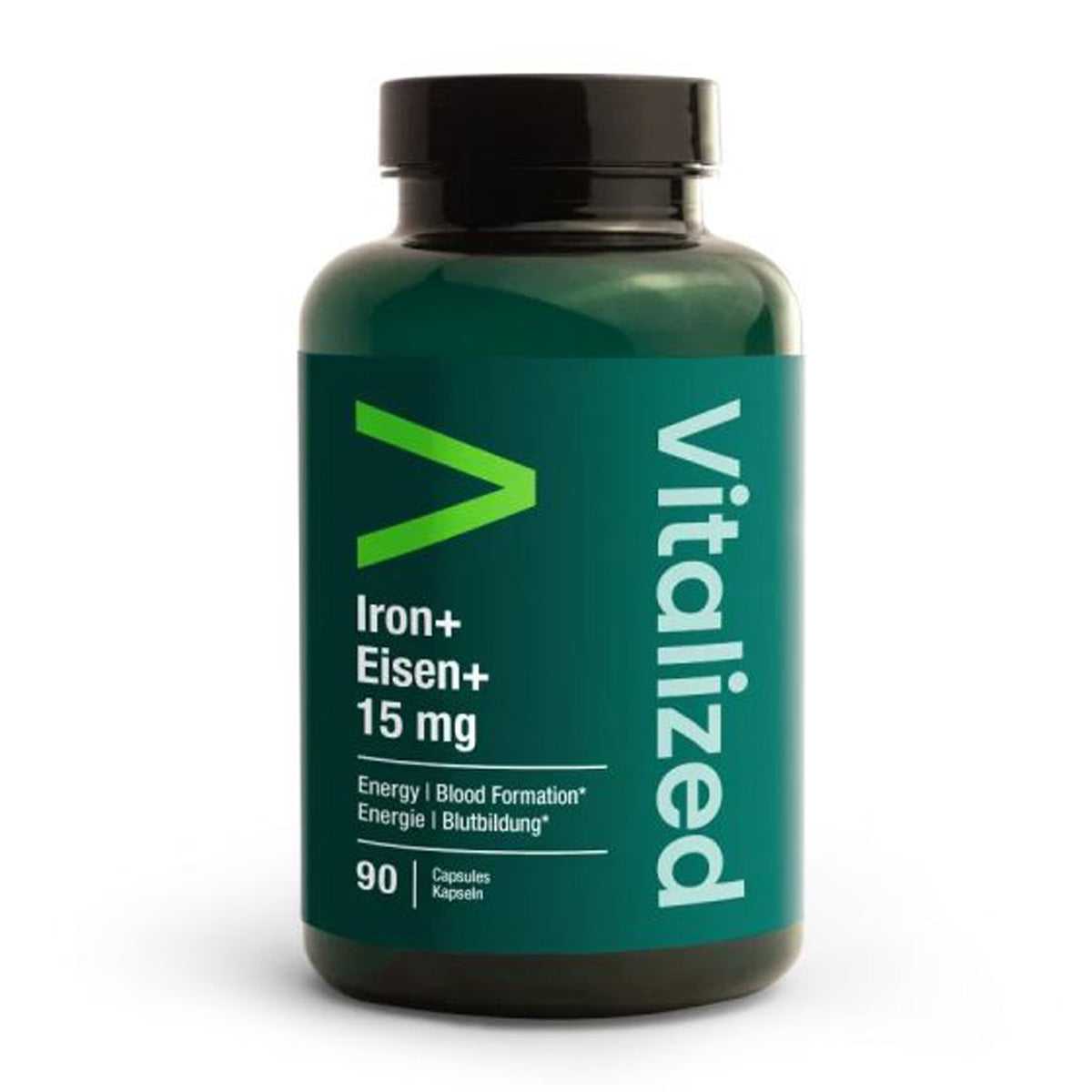 Iron 15 mg, Vitalized 90 capsules