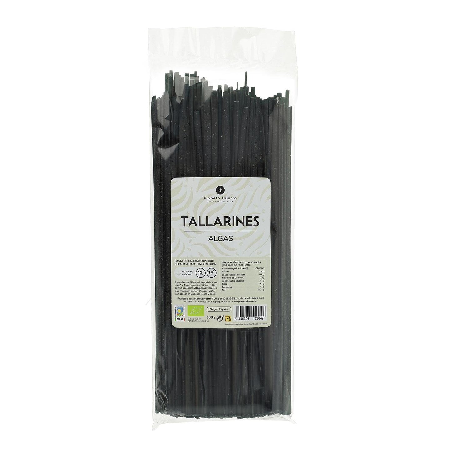 Meeresalgen-Tagliatelle ECO Planeta Huerto 500gr