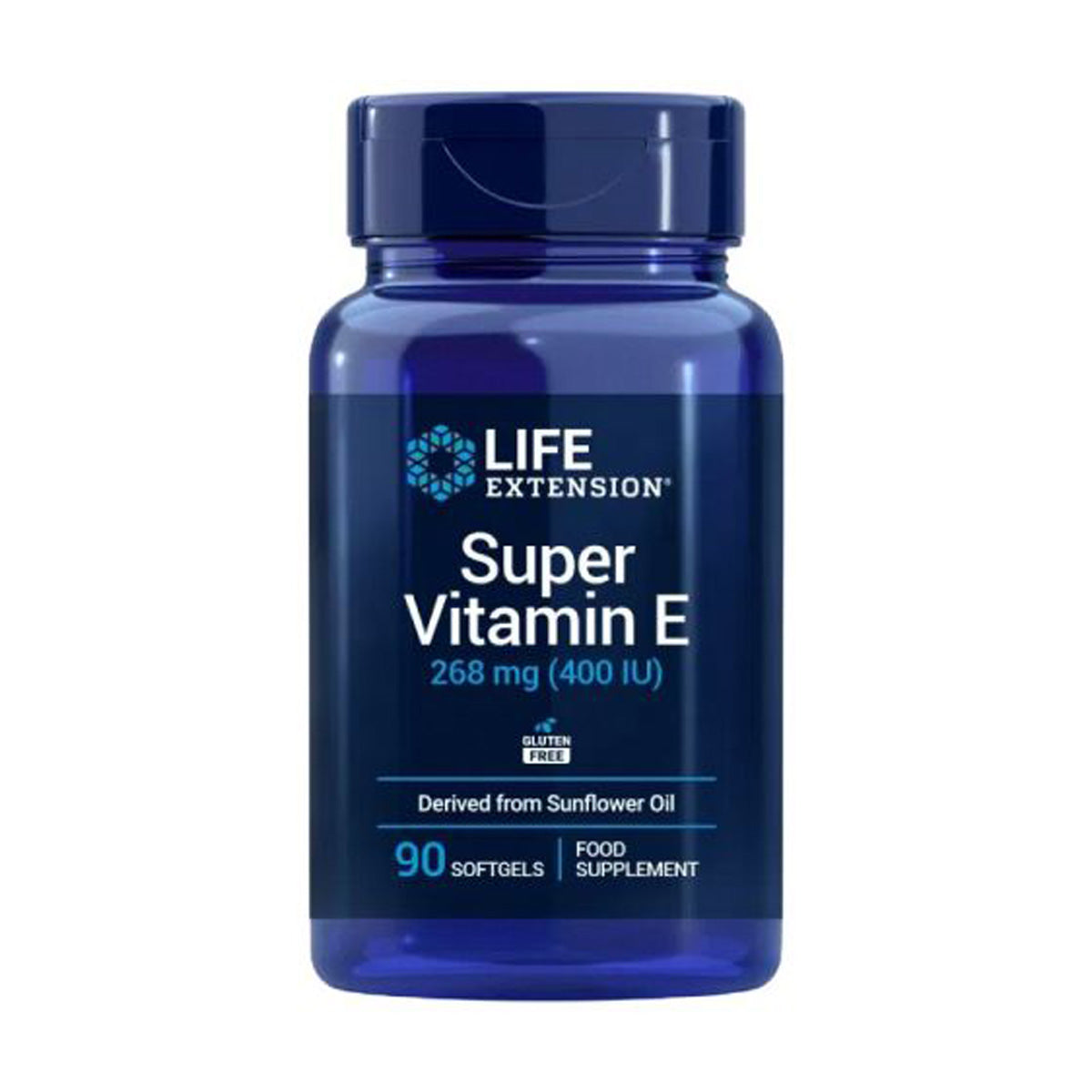 Supervitamine E 268 mg 400 IU, Life Extension 90 capsules
