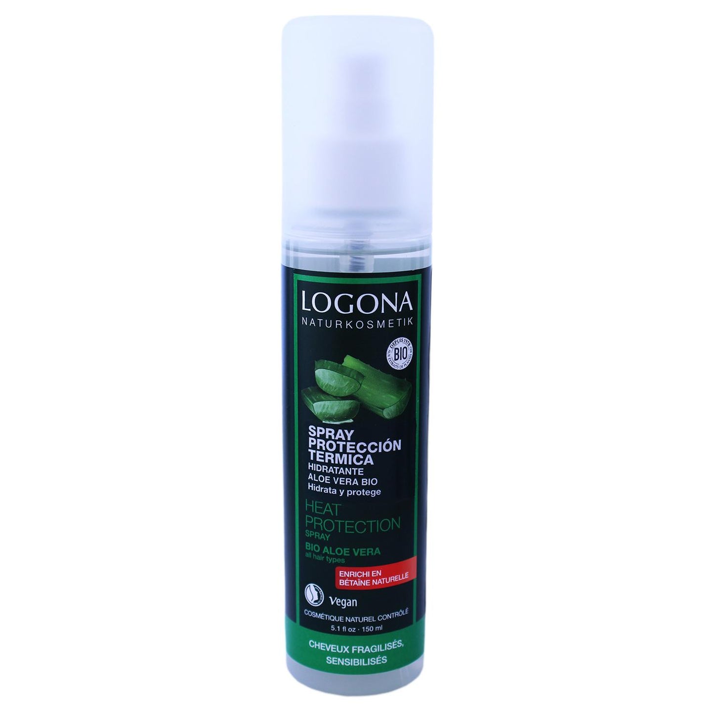 Spray idratante con protezione termica Logona, 75 ml