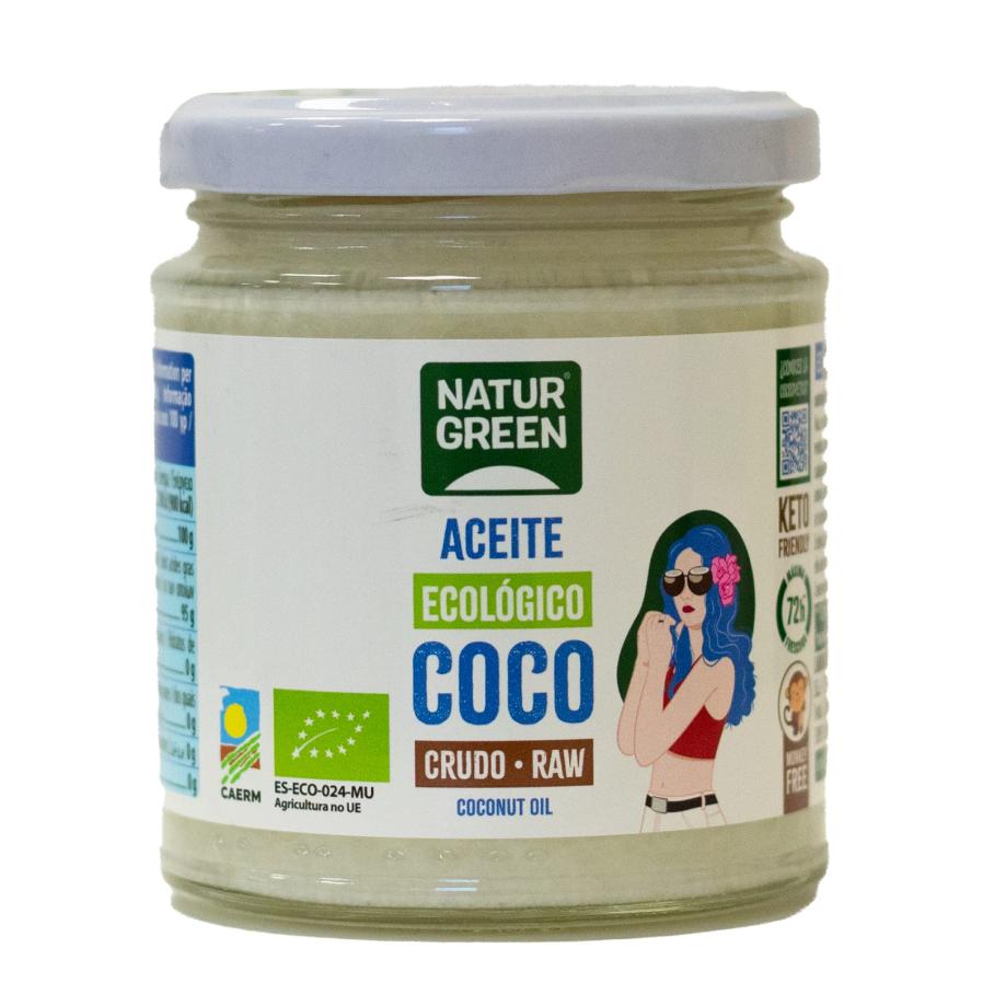 Pack 2 x Grasa de coco Bio NaturGreen