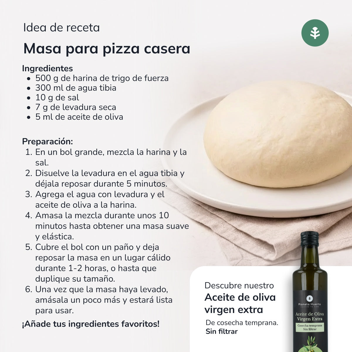 Bio-Weizenmehl Eco Planeta Huerto 800 g