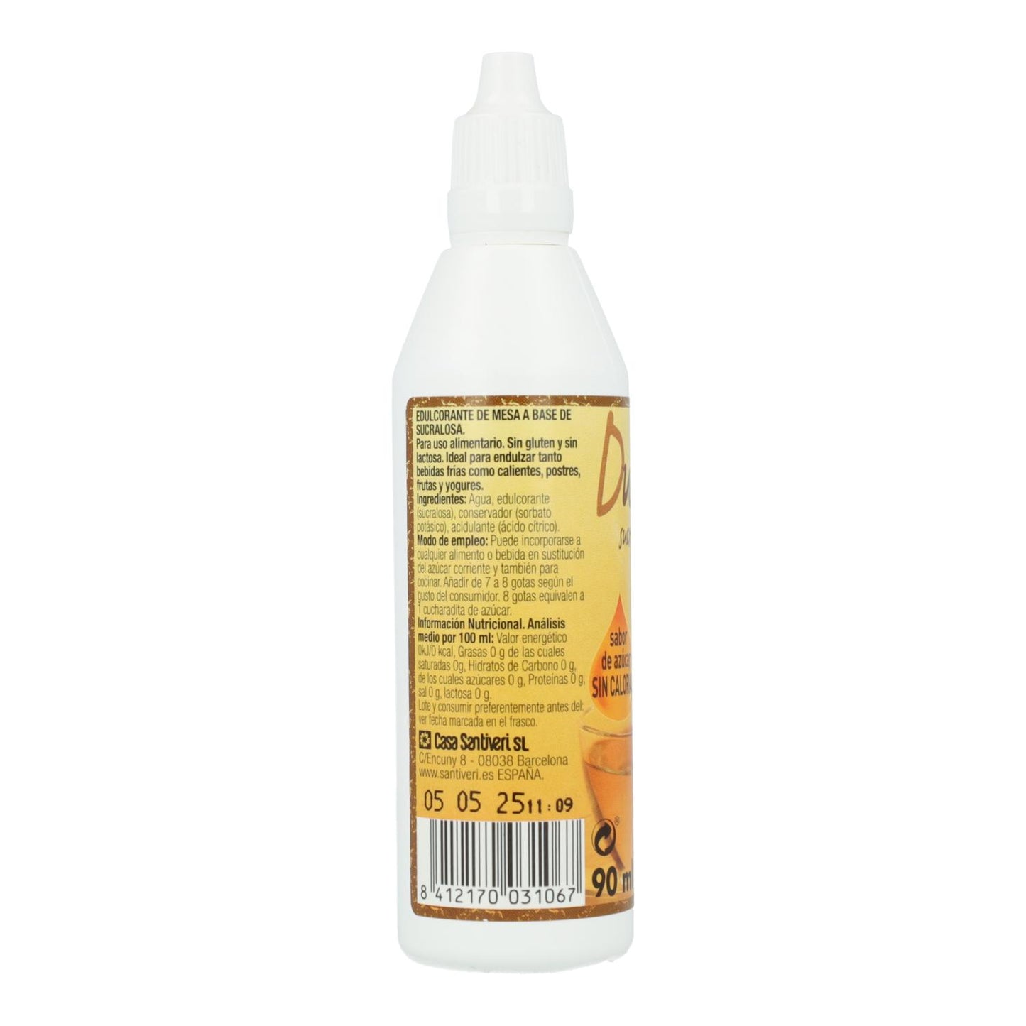 Flüssiger Süßstoff (Sucralose) Santiveri 90 ml