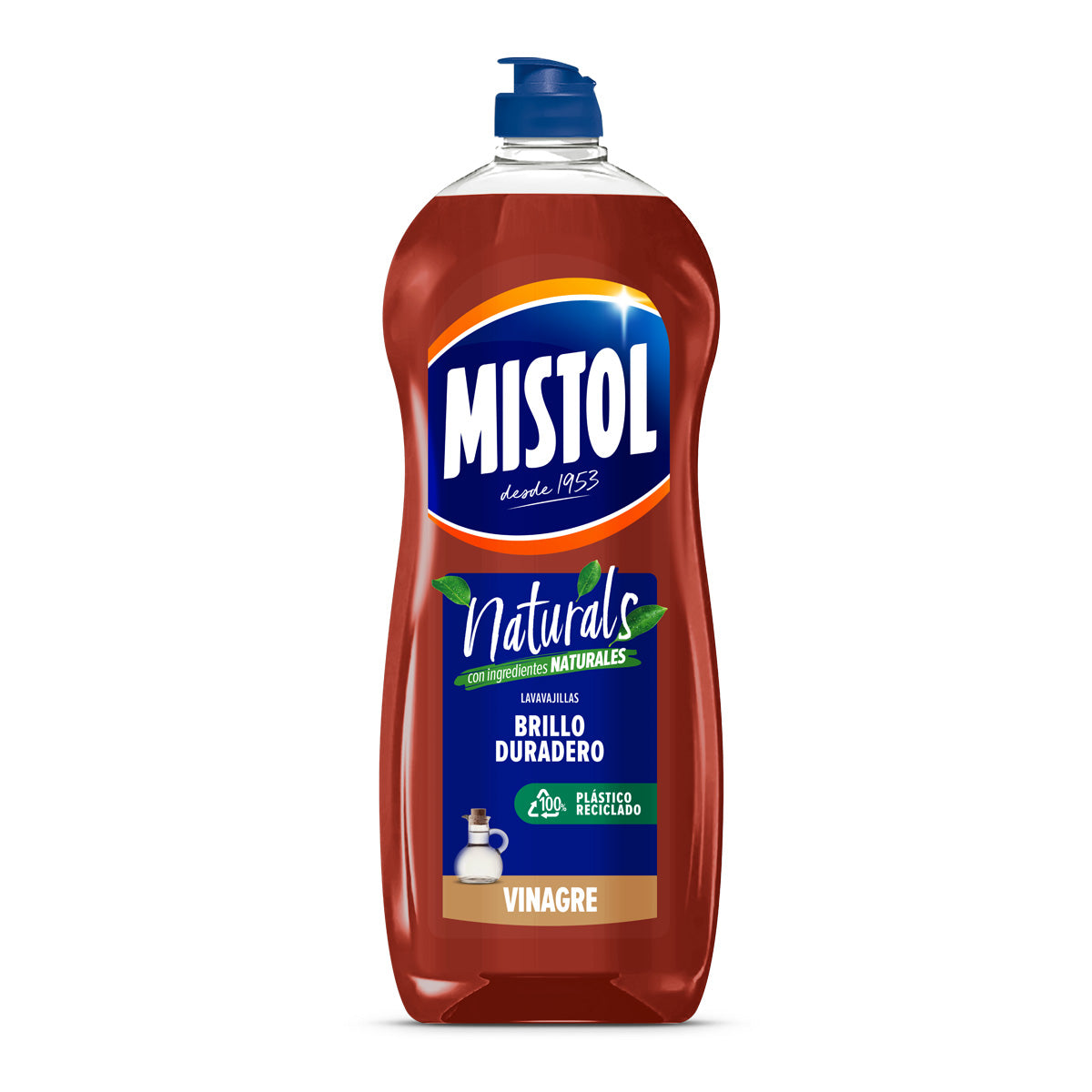 Detergente concentrato per piatti a mano all'aceto Mistol Naturals 650 ml