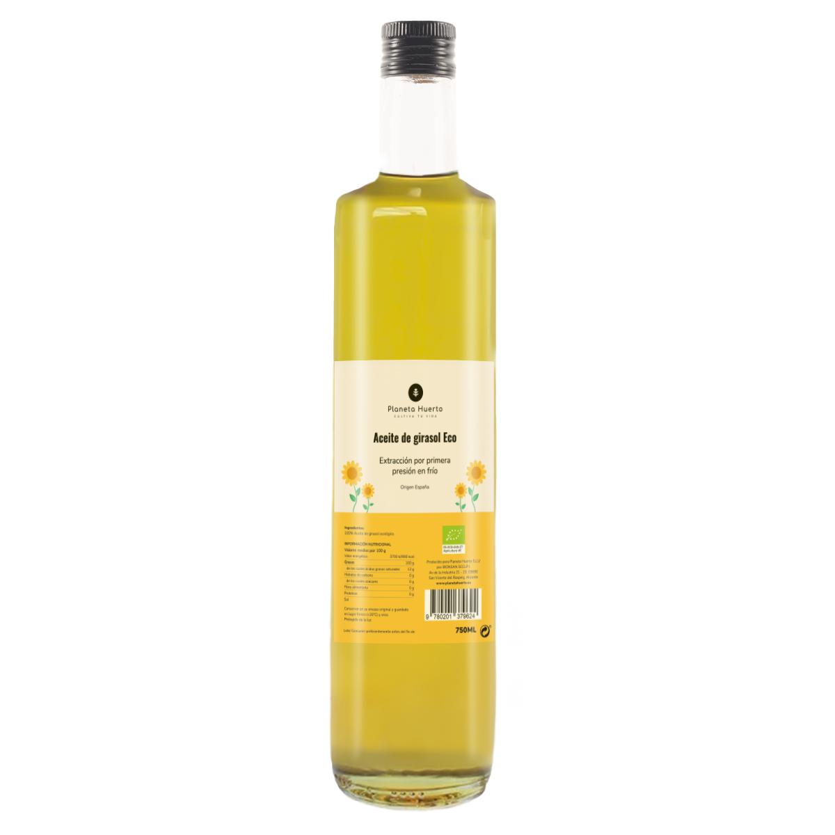 Olio di girasole ECO Planeta Huerto 750 ml