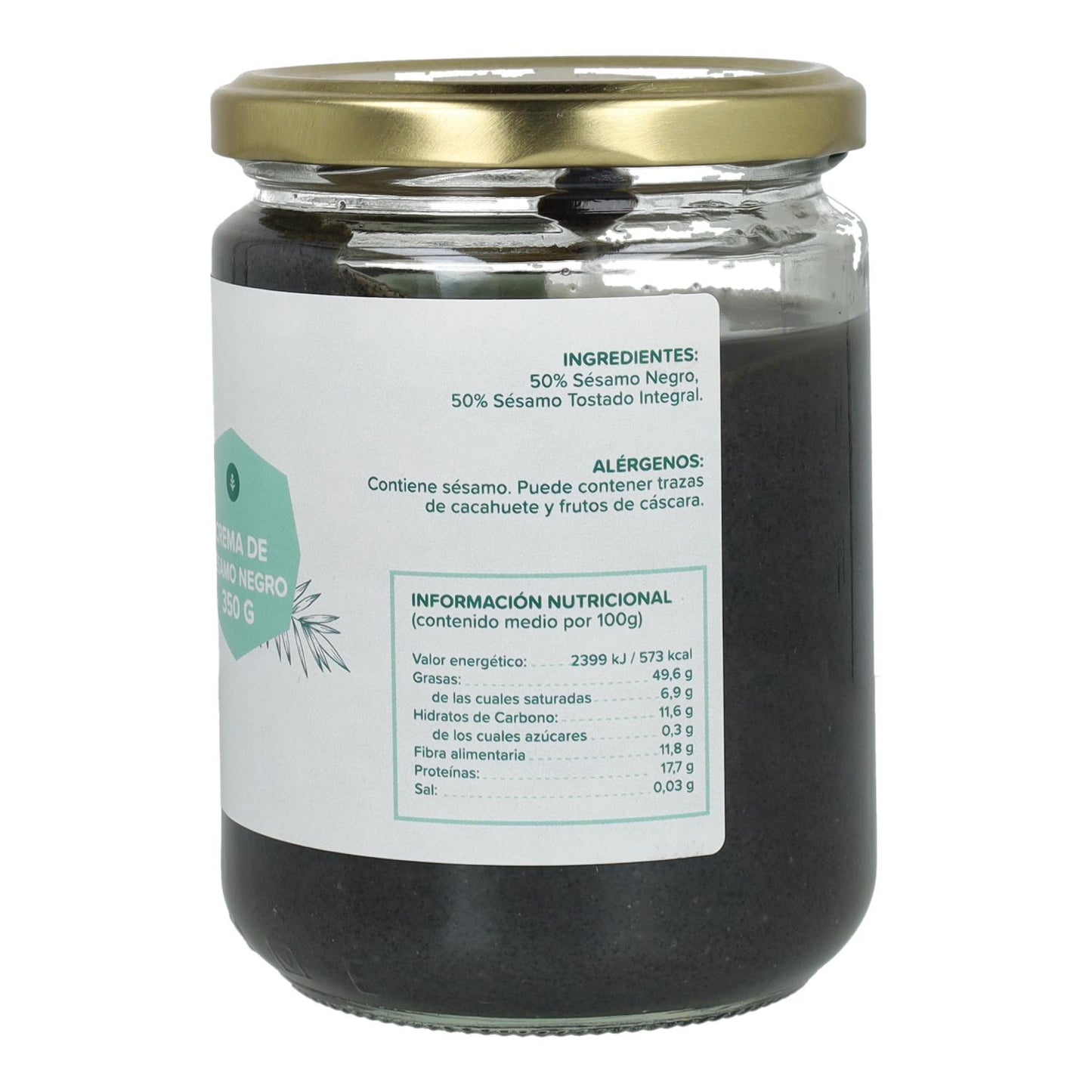 Tahini au sésame noir ECO Planet Garden 350 g