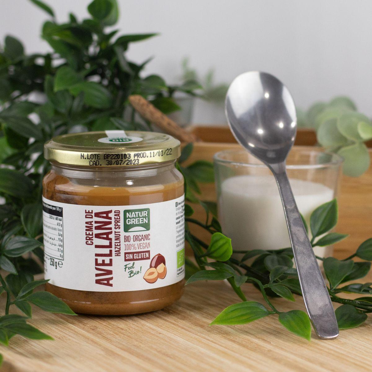 100 % Bio-Haselnusscreme NaturGreen 250 g