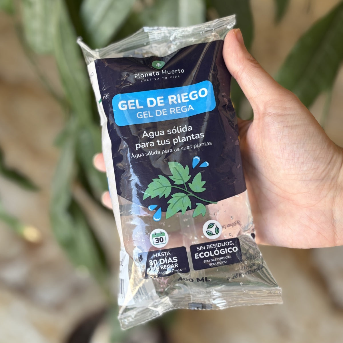 Pack 4 x Planet Garden Gel d'arrosage 400 ml