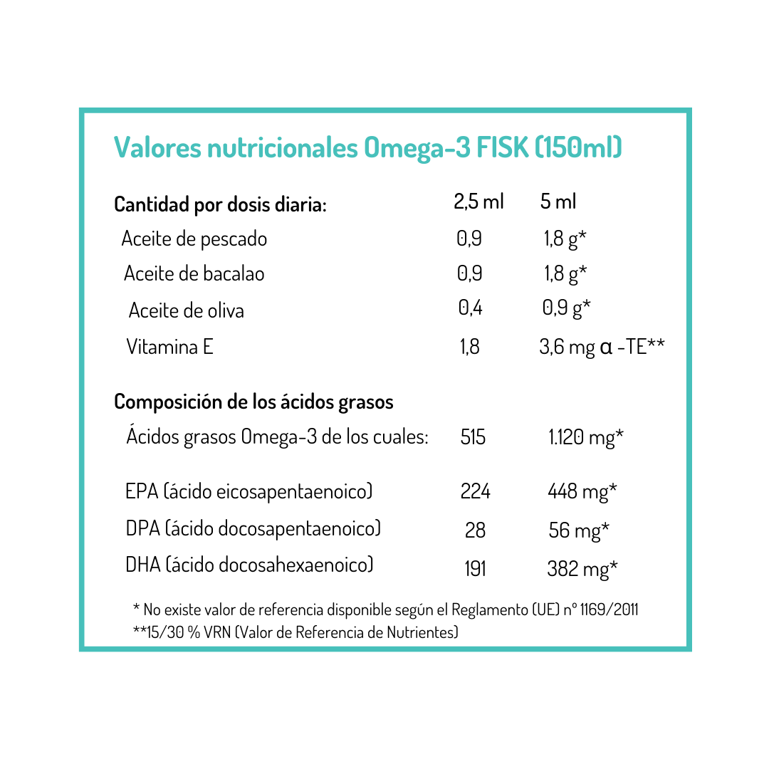 Oméga-3 Fisk NORSAN 150 ml