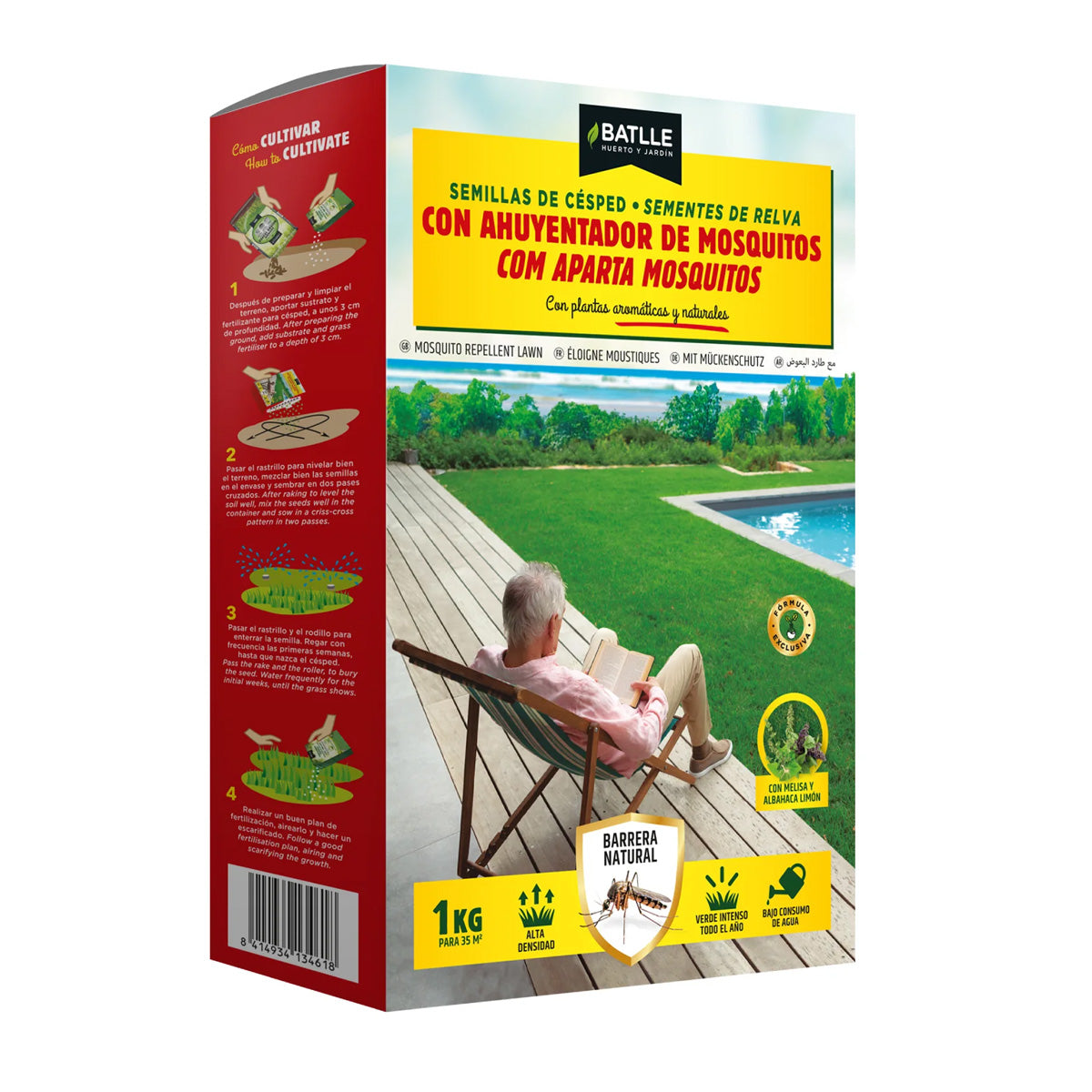 Gräsfrön som avskräcker myggor Batlle 1 kg