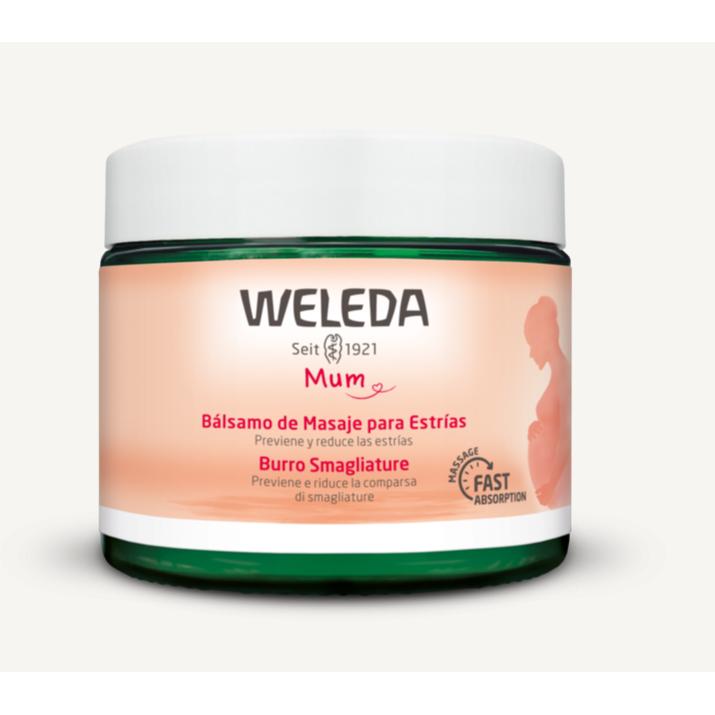 Baume de massage pour vergetures Weleda