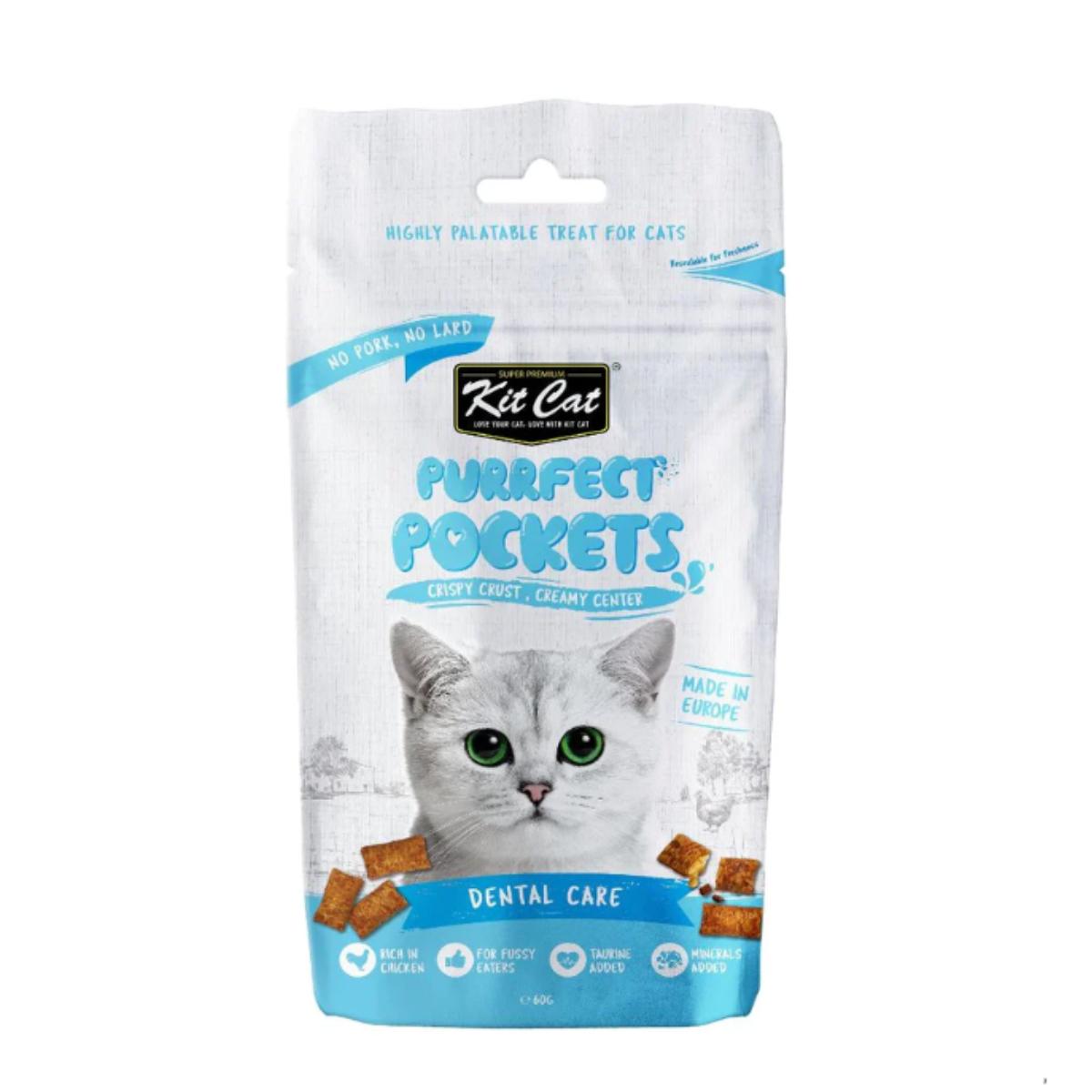 Cat Purrfect Pockets Kit - Dental Care 60 g Functional snack for cats
