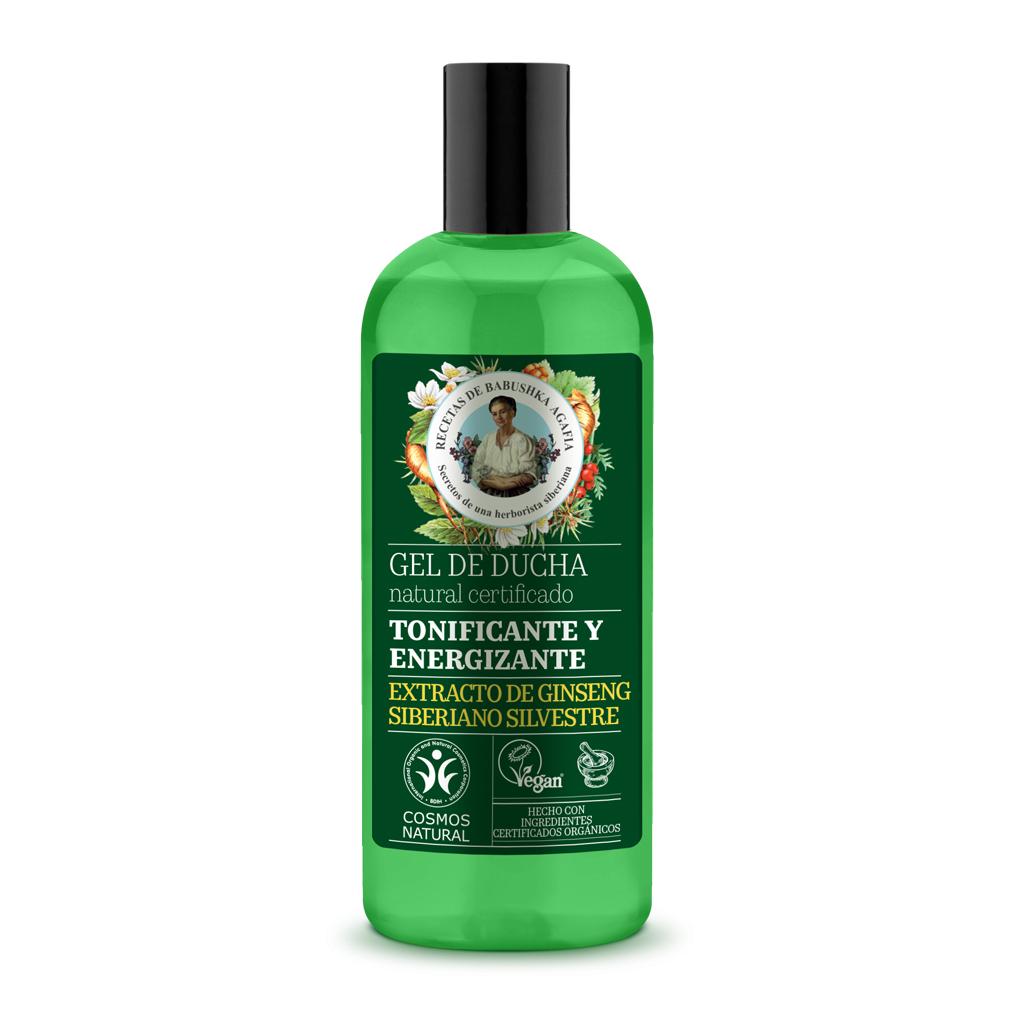 Gel douche naturel certifié tonifiant et énergisant Agafia Natura Siberica 260 ml