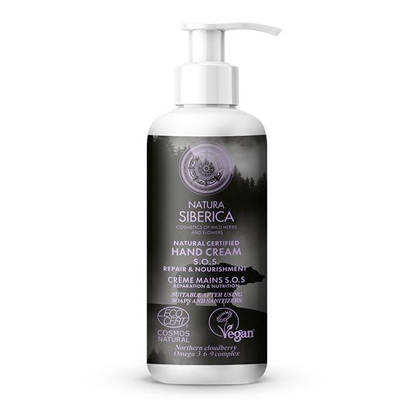 Crème pour les mains SOS réparation et nutrition Natura Siberica 250 ml