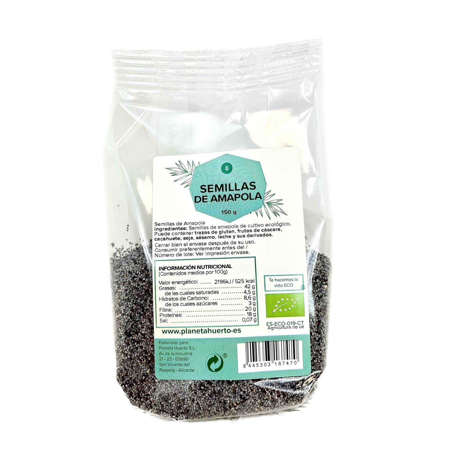 Maanzaad ECO Planeta Huerto 150 g