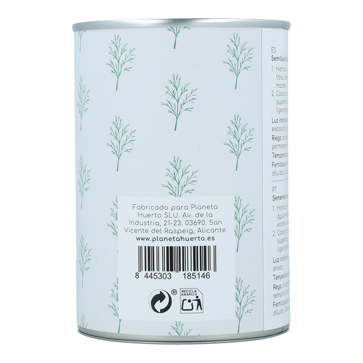 Zestaw do uprawy kopru i ziół Planeta Huerto