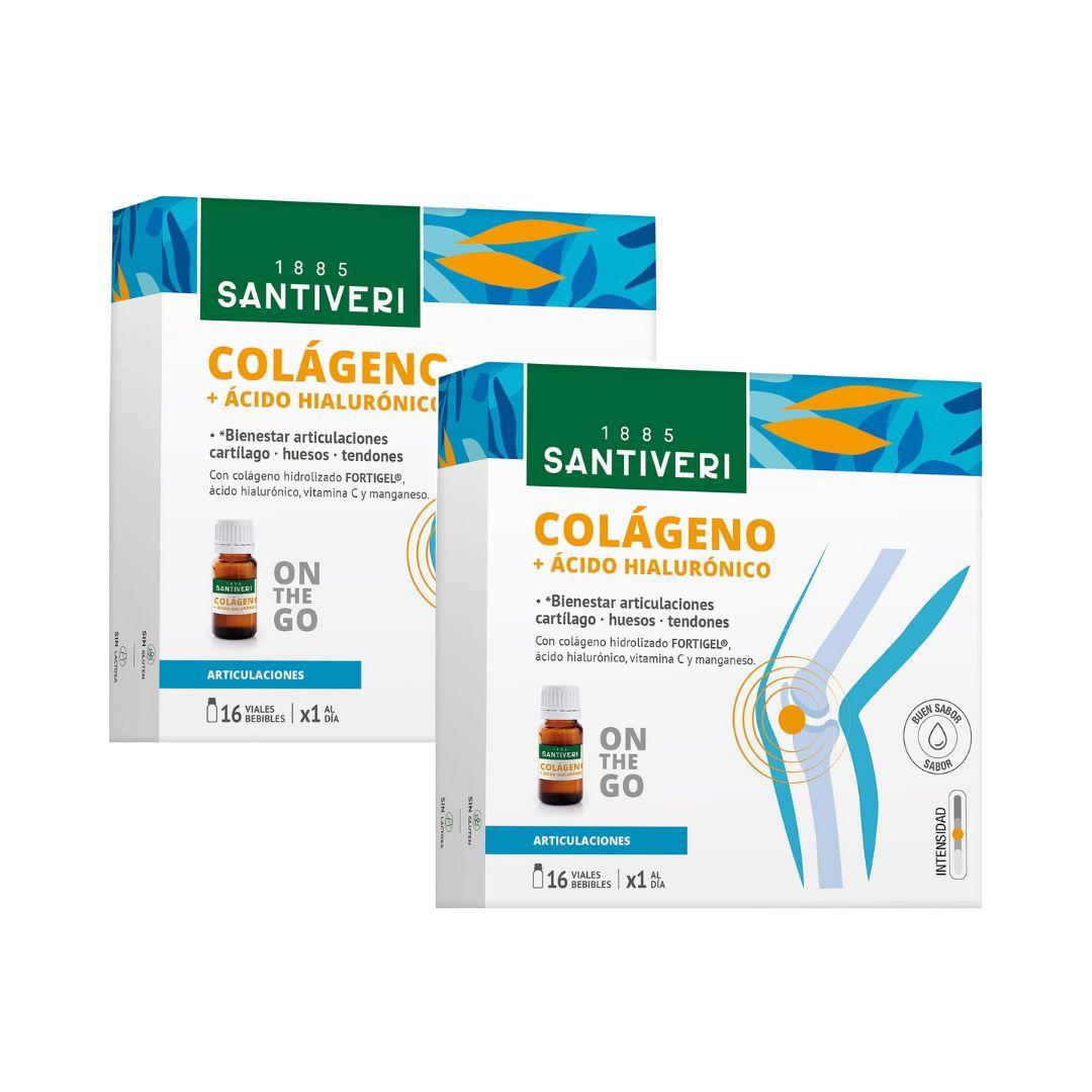 Confezione da 2 x Collagene liquido Santiveri 16 fiale