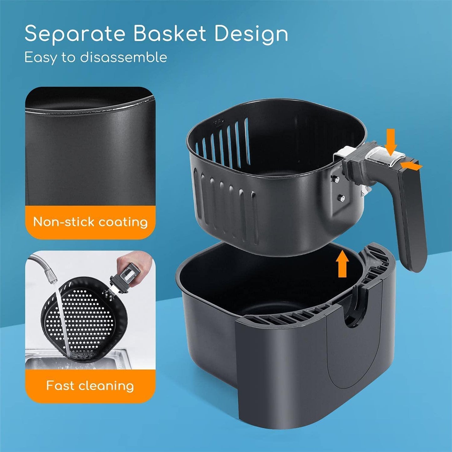 Luftfritös 3,5 l Mini Box Aigostar