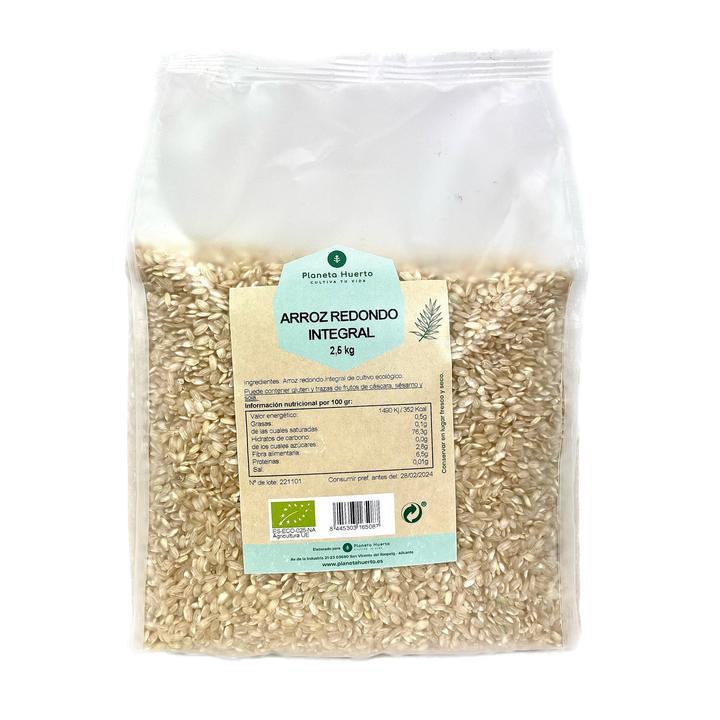 Riz rond brun ECO Planeta Huerto 2,5 kg
