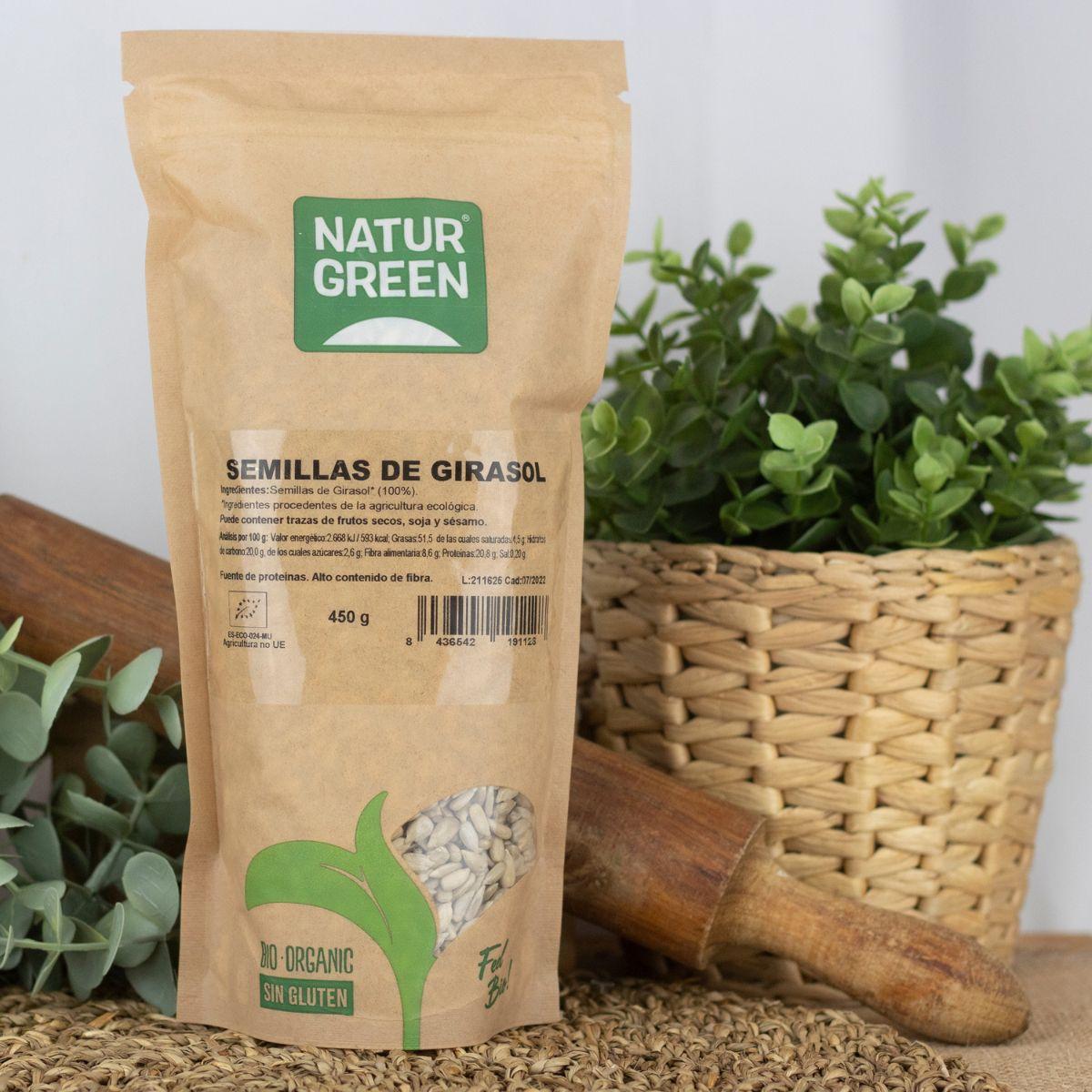 Graines de tournesol bio Naturgreen 225 g
