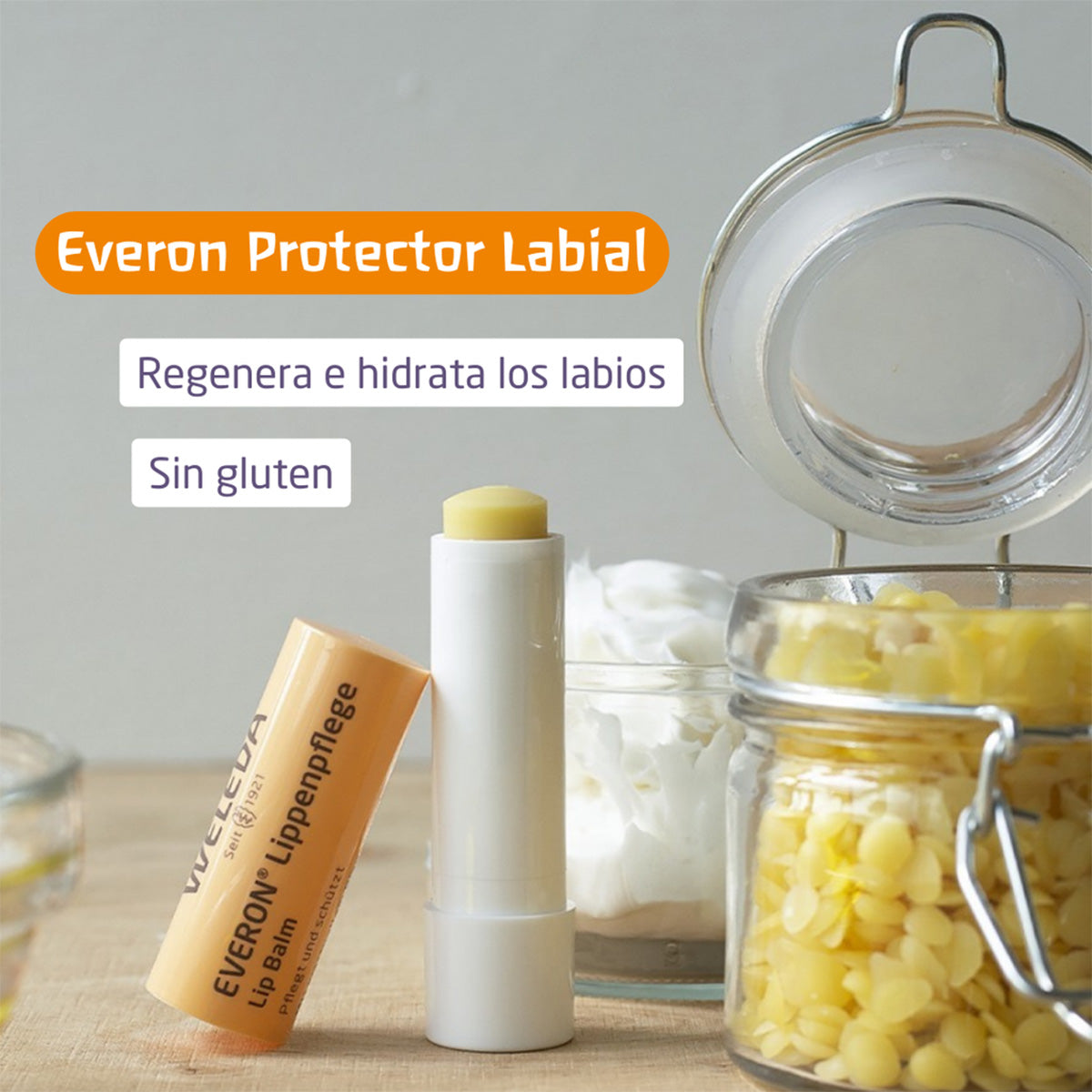 Everon Lip Balm, Weleda, 4,8 g