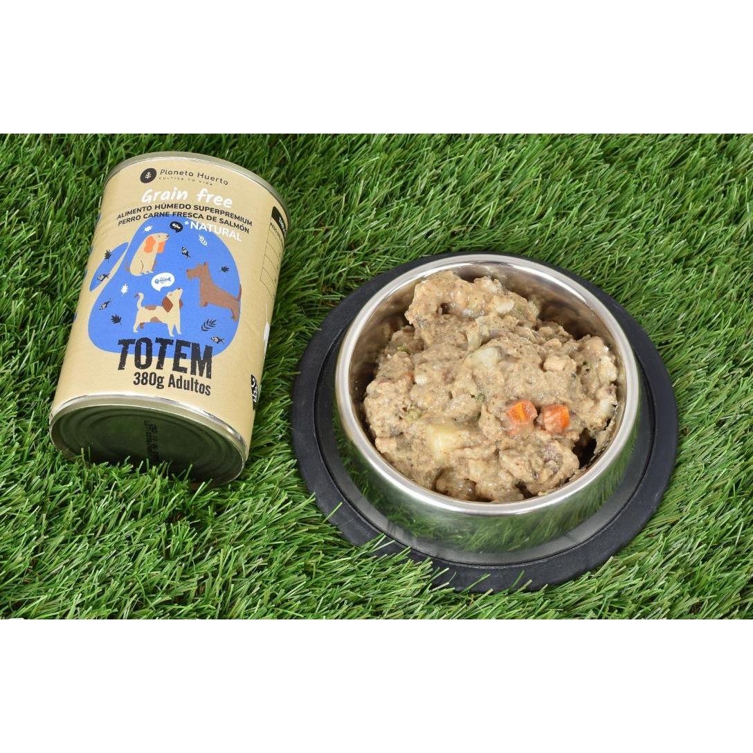 Grain Free Superpremium Superpremium våtfoder för hundar Lax 380 g Planeta Huerto
