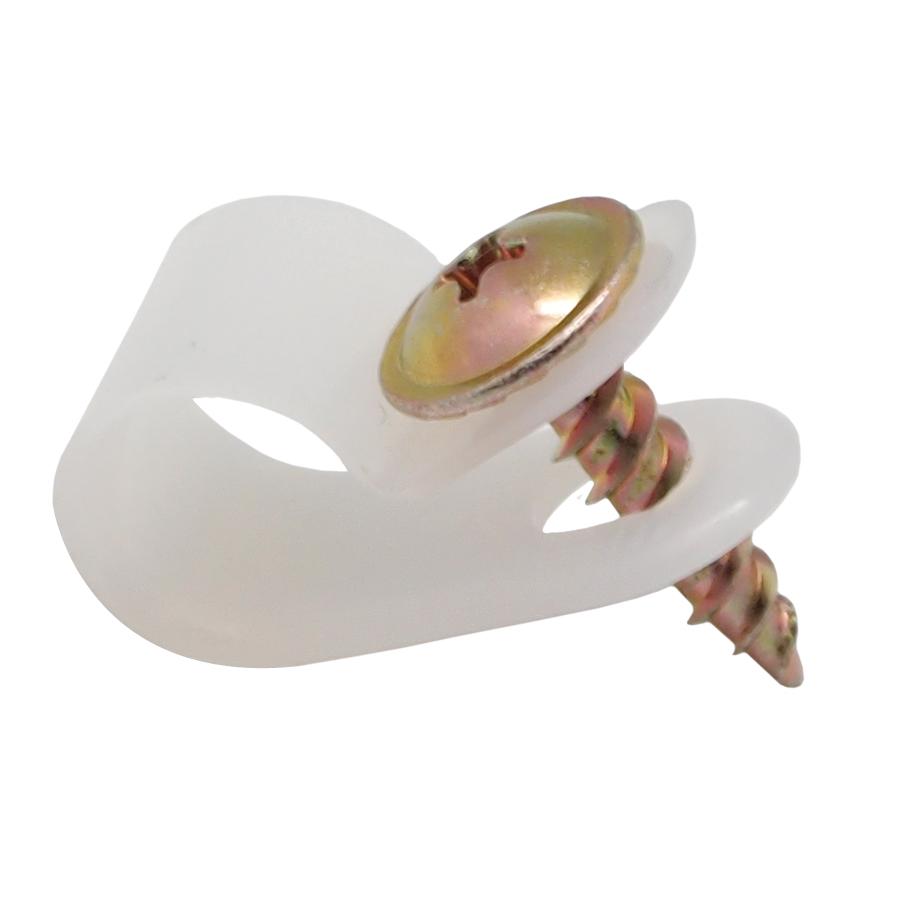 Kunststoffklemme mit Schraubbefestigung 25 Stück