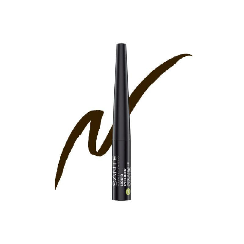 Vloeibare eyeliner 02 Coffe, Sante 3,5 ml