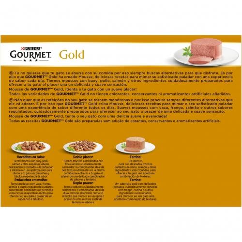 GOURMET GOLD Mousse Assorted Pack (24 x 85 g)