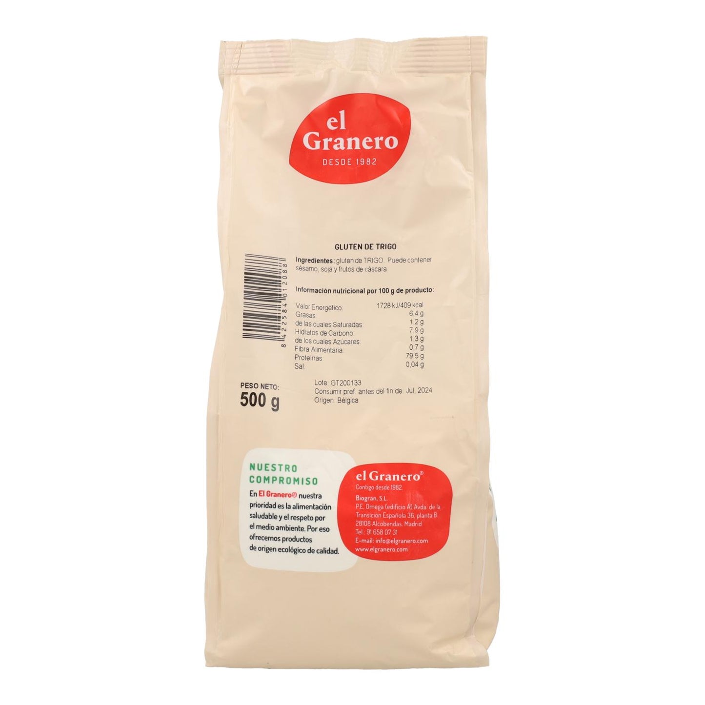 Gluten pszenny El Granero 500 g