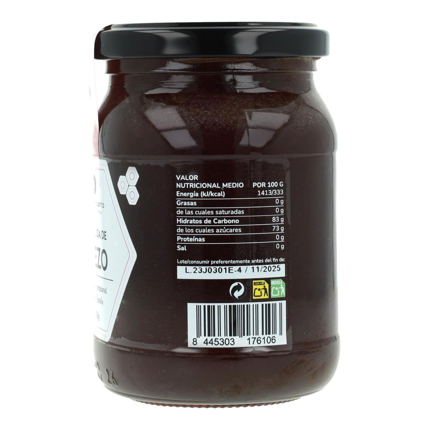 Surowy miód wrzosowy Planeta Huerto 500 g