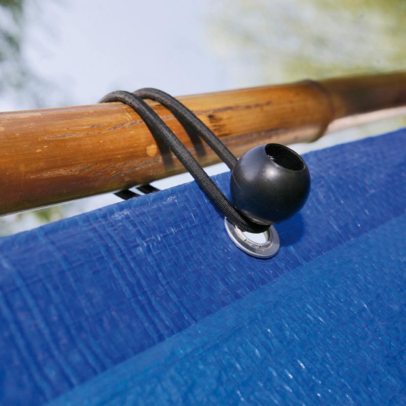 Elastisk fästrem för markiser Catral Garden 12 st