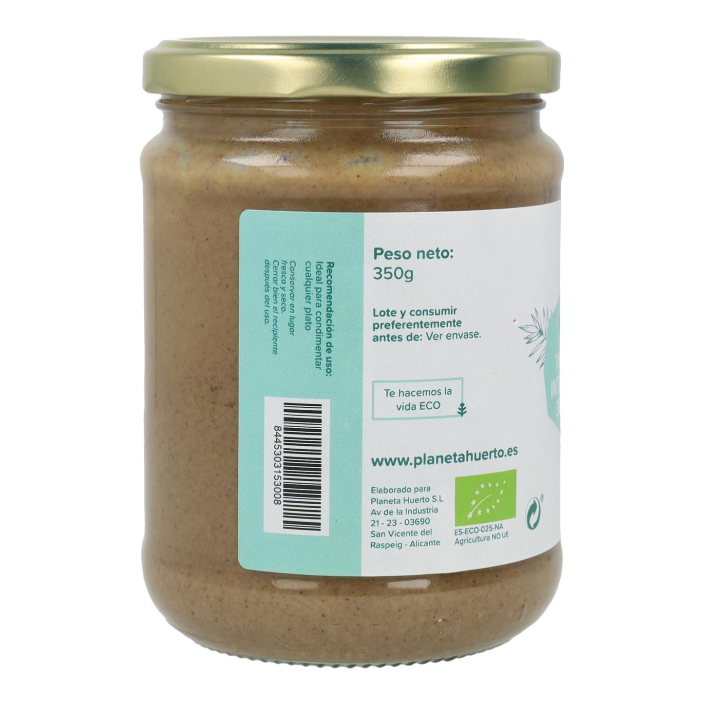 Tahini integrale ECO Planeta Huerto 700 g