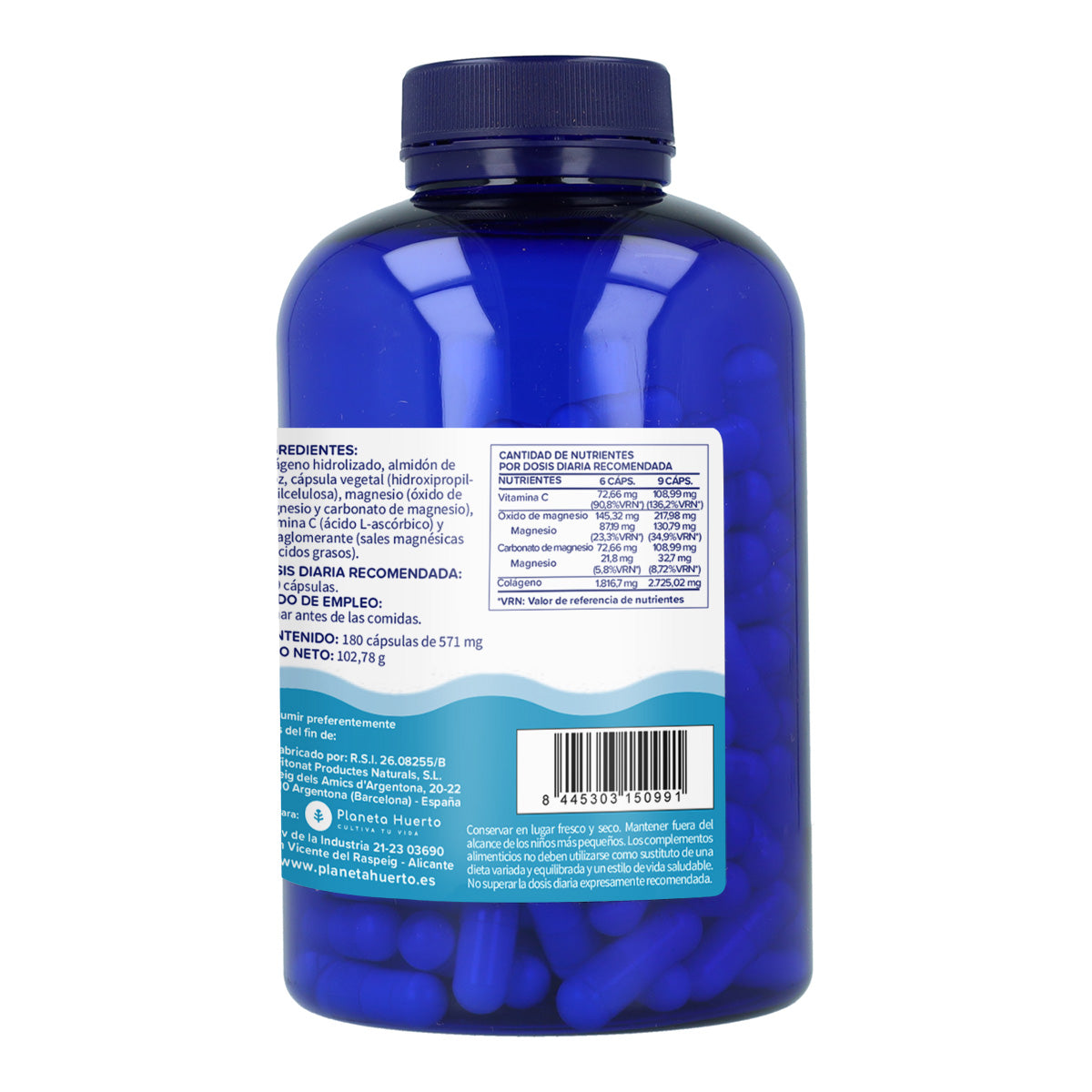 Collagen Plus Planeta Huerto 180 gélules