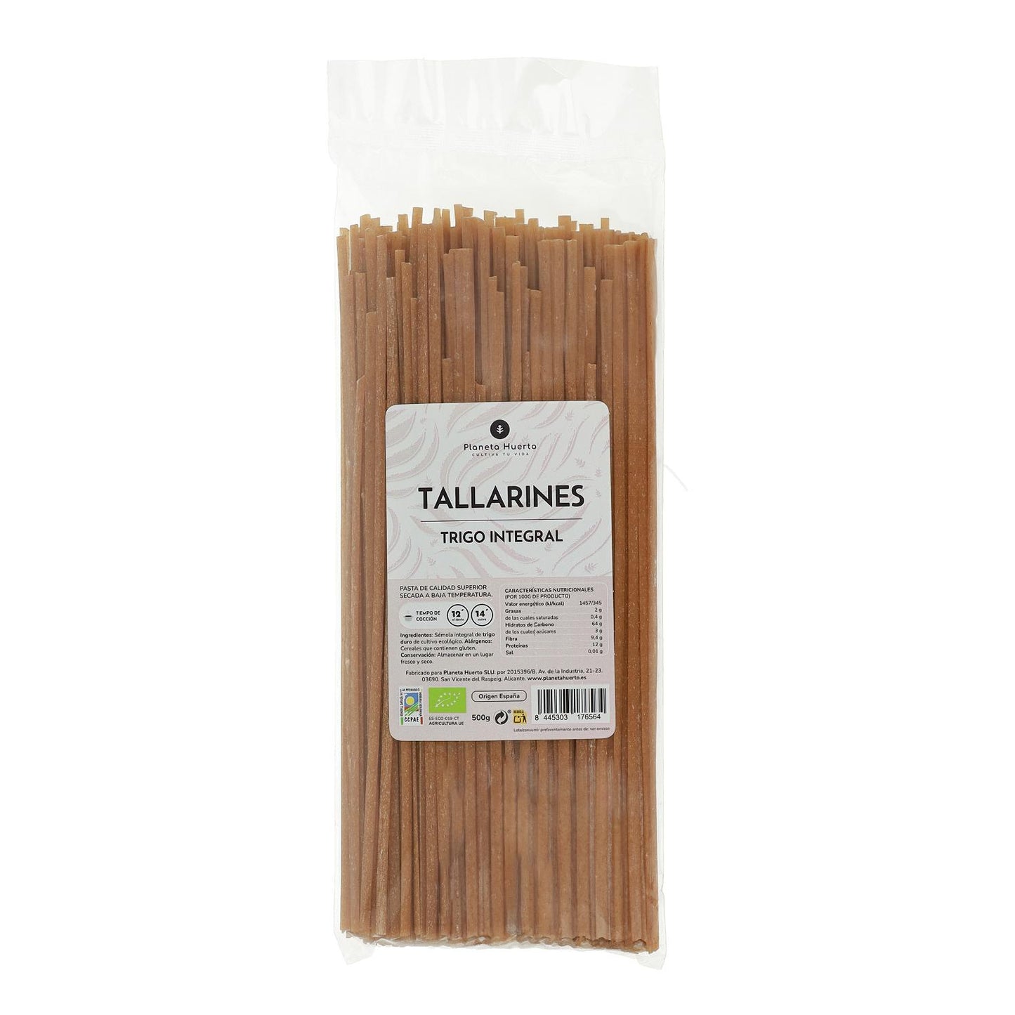 Tagliatelle integrali ECO Planeta Huerto 500g