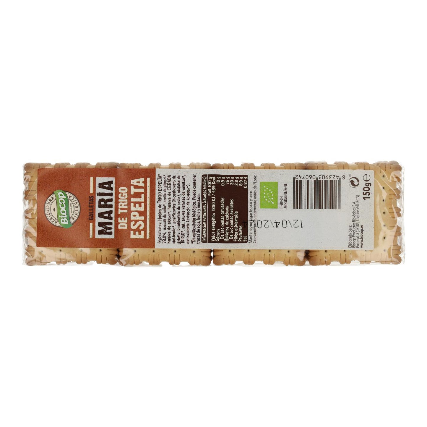 Biocop Spelt Wheat Maria Biscuits 150 g