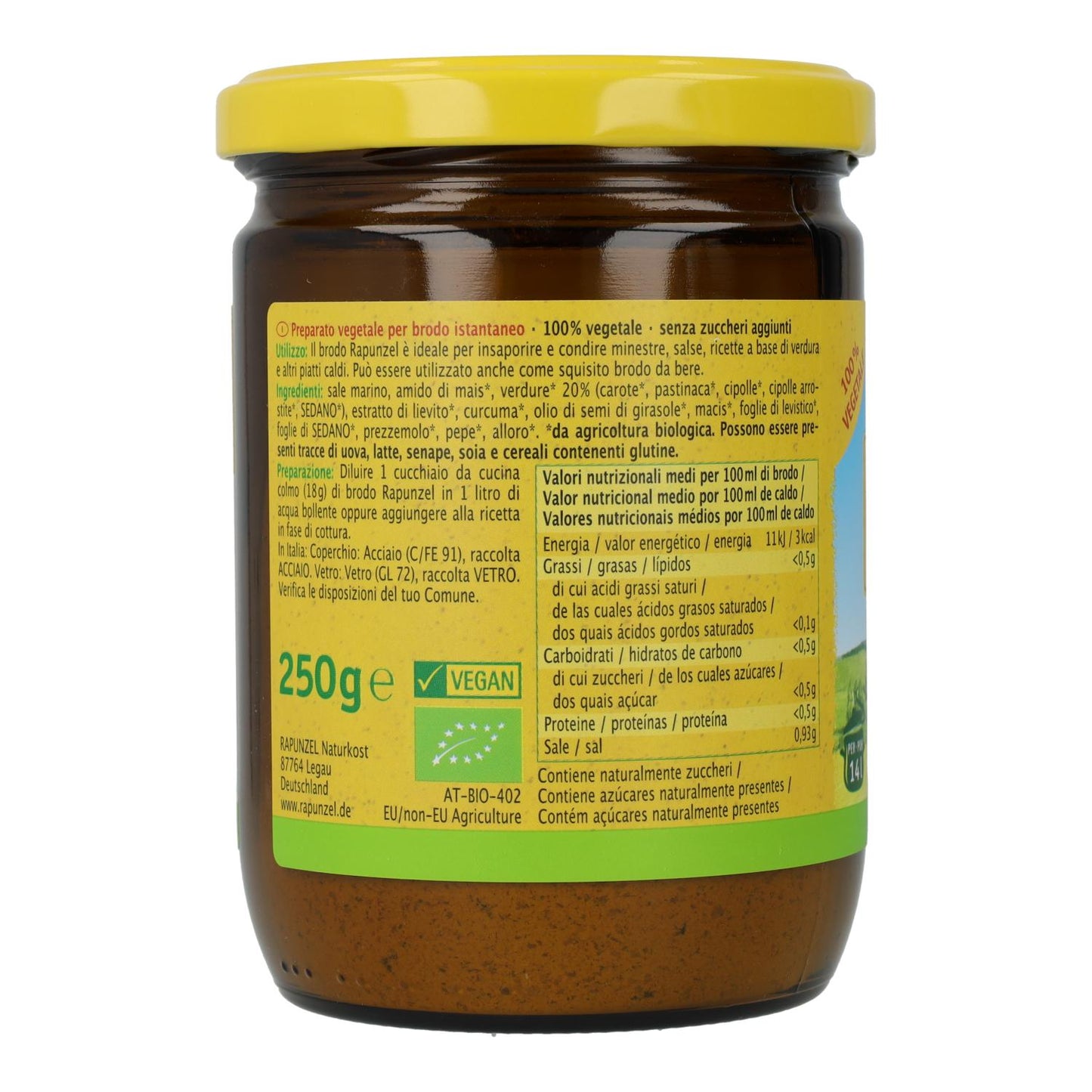 Gemüsebrühe Rapunzel, 250 g